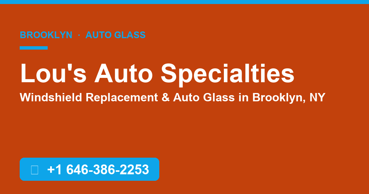 Lou's Auto Specialties